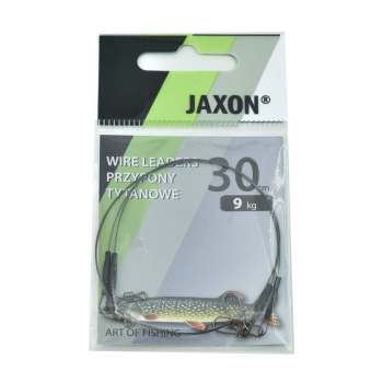 Przypon tytanowy Jaxon 30cm/9kg  2szt.(5)