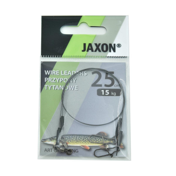 Przypon tytanowy Jaxon 25cm/15kg  2szt.(5)