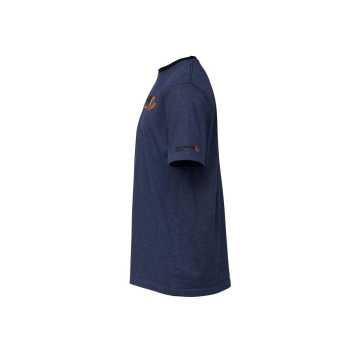 T-shirt S.G. Signature logo blue melange rozm XL-85387