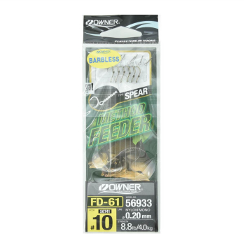 Haczyki Owner FD61/10 z przyponami (5)