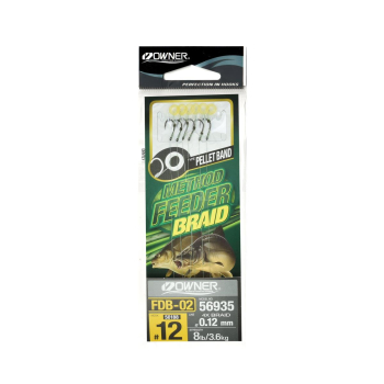 Haczyki Owner FDB-02/12 przypon plecionka (5)