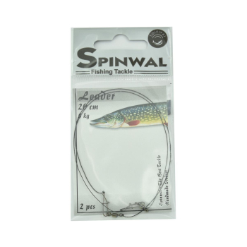 Przypony wolframowe Spinwal 20 cm 9 kg 2szt.