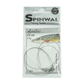 Przypony wolframowe Spinwal 25 cm 6 kg 2szt.