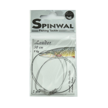 Przypony wolframowe Spinwal 30 cm 9 kg 2szt.