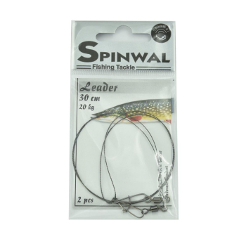 Przypony wolframowe Spinwal 30 cm 20 kg 2szt.