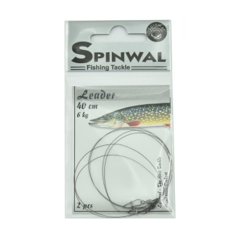 Przypony wolframowe Spinwal 40 cm 6 kg 2szt.