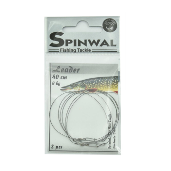 Przypony wolframowe Spinwal 40 cm 9 kg 2szt.