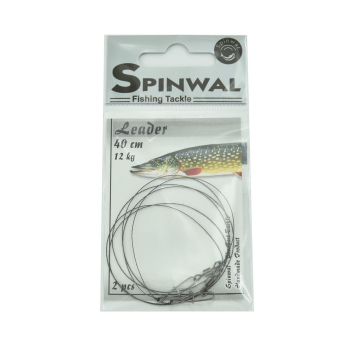 Przypony wolframowe Spinwal 40 cm 12 kg 2szt.