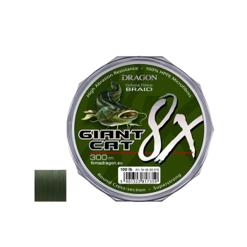 Plecionka Dragon Giant Cat 8X Braid 100 lb 300 m*