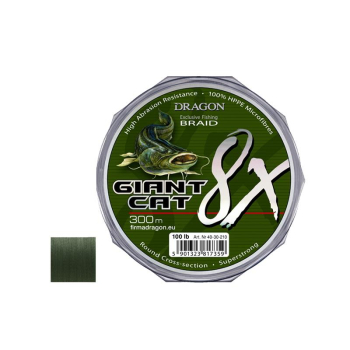 Plecionka Dragon Giant Cat 8X Braid 120 lb 300 m*
