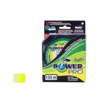 Plecionka Power Pro Hi-Vis Yellow 0,10 mm 135 m