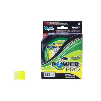 Plecionka Power Pro Hi-Vis Yellow 0,19 mm 135 m