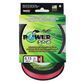 Plecionka Power Pro Vermillion Red 0,15 mm 135 m
