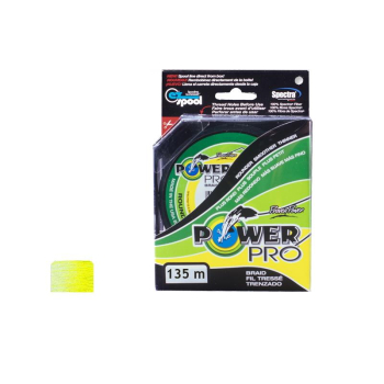 Plecionka Power Pro Hi-Vis Yellow 0,08 mm 135 m
