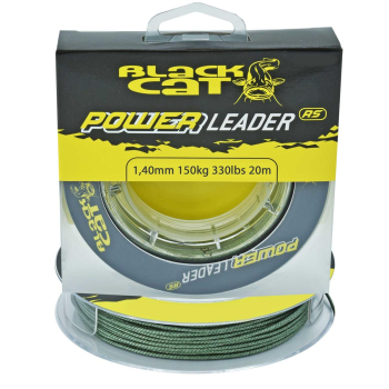 Plecionka przyp. Black Cat Power Leader 1.50mm 20m