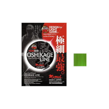 Plecionka Momoi Oshikage 0.091mm 125m zielona*