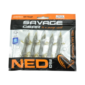 Przynęta S.G. Ned Salamander F 7.5cm 3g 5szt. gree-89884