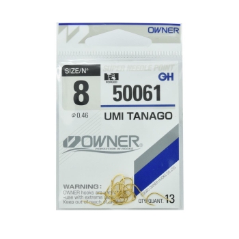 Haczyki Owner 50061/8 - złoty+