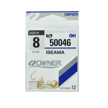 Haczyki Owner 50046/8 - złoty+