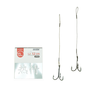Przypon Jaxon Sumato/kotwica 1x7 12cm/13kg 2szt(5)