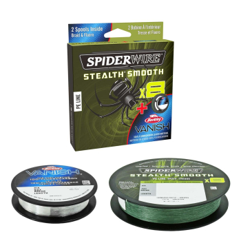 Plecionka Spiderwire 0.09mm 150m + fc 0.30mm 50m*