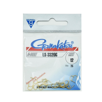 Haki Gamakatsu 3320G/12 gold 1 op.