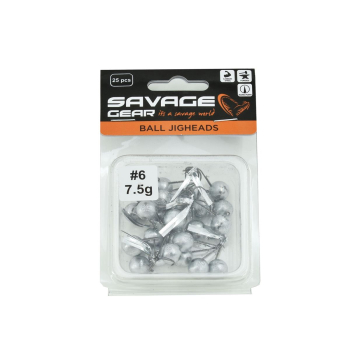 Główka jig. Savage Gear Ball Jighead #6 7.5g(25)#-93081