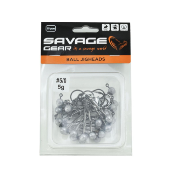 Główka jig Savage Gear Ball Jighead #5/0 5g(25)#-93088