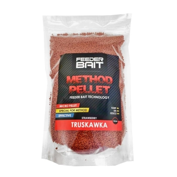 Pellet Feeder Bait Micro Truskawka 2mm 800g
