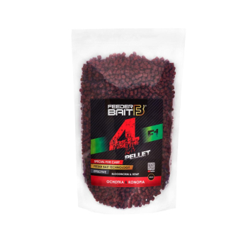 Pellet Feeder Bait F1 Ochotka & Konopia 4mm 800g