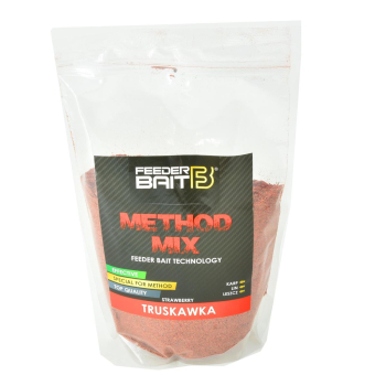 Zanęta Feeder Bait Method Mix Truskawka 800g