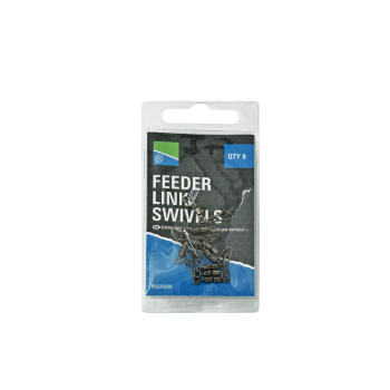 Agrafka z krętlikiem Preston Feeder Link 8 szt.