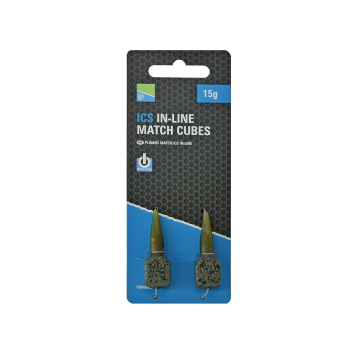 Ciężarek Preston ICS In-Line Match Cubes 15g