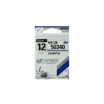 Haczyki Owner 50340/12 - ciemnostalowy+