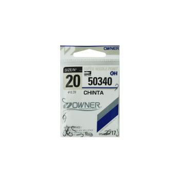 Haczyki Owner 50340/20 - ciemnostalowy+