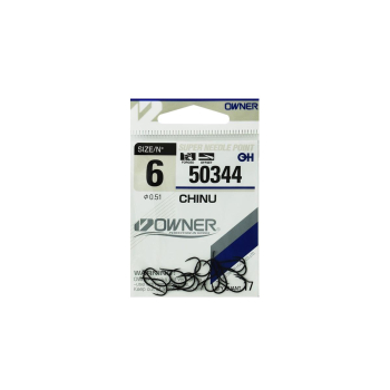 Haczyki Owner 50344/6 - czarny+