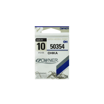 Haczyki Owner 50354/10 - srebrny+