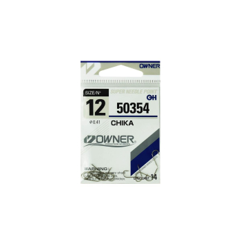Haczyki Owner 50354/12 - srebrny+