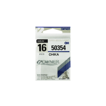 Haczyki Owner 50354/16 - srebrny+