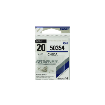 Haczyki Owner 50354/20 - srebrny+