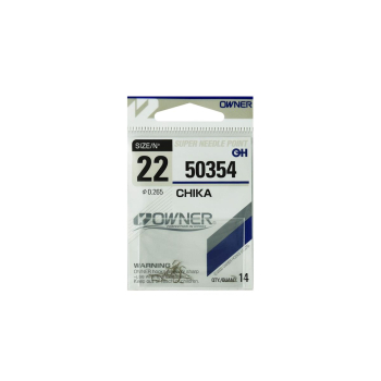 Haczyki Owner 50354/22 - srebrny+