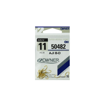Haczyki Owner 50482/11 - złoty+