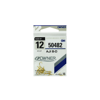 Haczyki Owner 50482/12 - złoty+