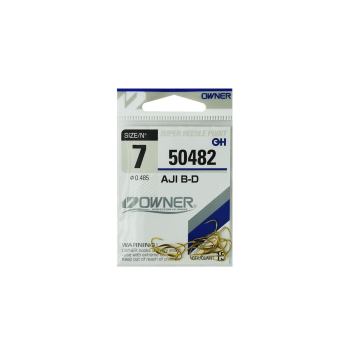 Haczyki Owner 50482/7 - złoty+