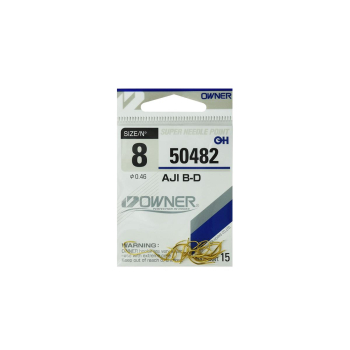 Haczyki Owner 50482/8 - złoty+