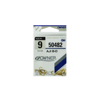 Haczyki Owner 50482/9 - złoty+