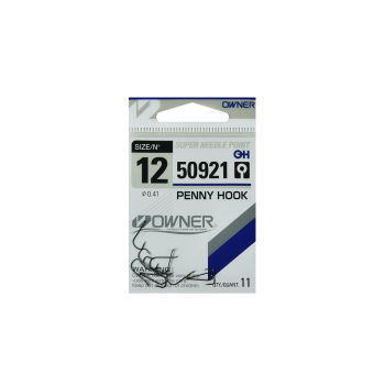 Haczyki Owner 50921/12 - ciemnostalowy+