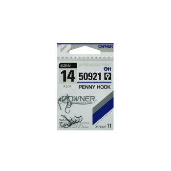 Haczyki Owner 50921/14 - ciemnostalowy+