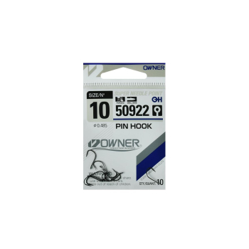 Haczyki Owner 50922/10 - ciemnostalowy+