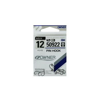 Haczyki Owner 50922/12 - ciemnostalowy+